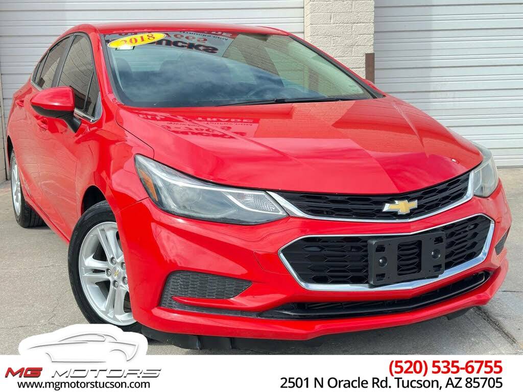 2018 Chevrolet Cruze LT — Sedan — 133,644 mi — Tucson, AZ