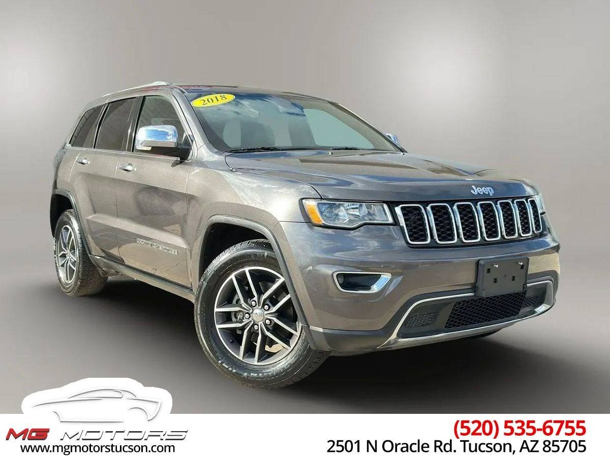 2018 Jeep Grand Cherokee Limited — SUV — 81,362 mi — Tucson, AZ