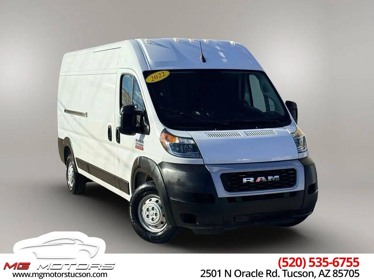 2022 Ram ProMaster Cargo Van 2500 — Cargo Van — 15,441 mi — Tucson, AZ