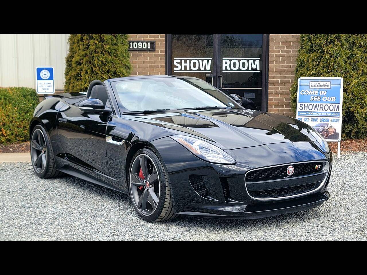 2015 Jaguar F-TYPE V8 S — Convertible — 27,610 mi — Cornelius, NC