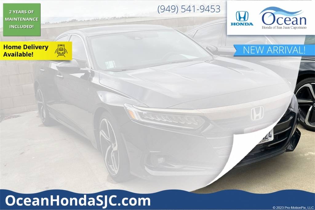 2021 Honda Accord Sport — Sedan — 33,609 mi — San Juan Capistrano, CA