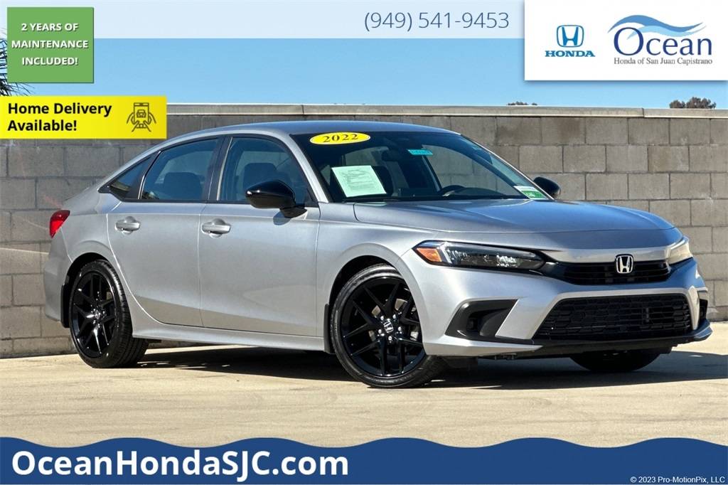 2022 Honda Civic Sport — Sedan — 6,741 mi — San Juan Capistrano, CA