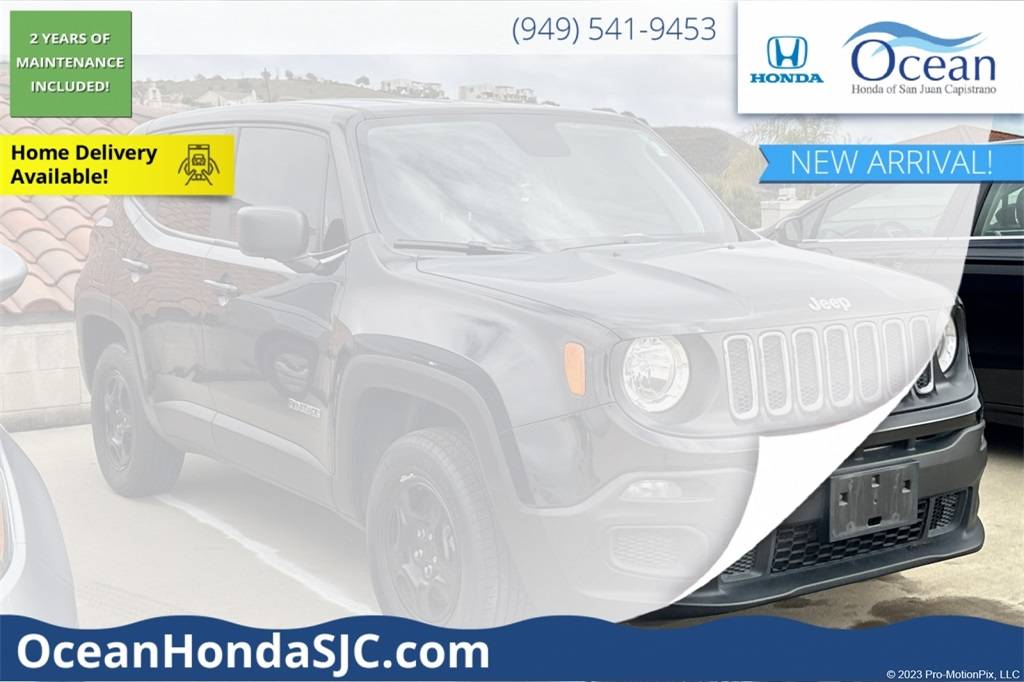 2018 Jeep Renegade Sport — SUV — 78,111 mi — San Juan Capistrano, CA
