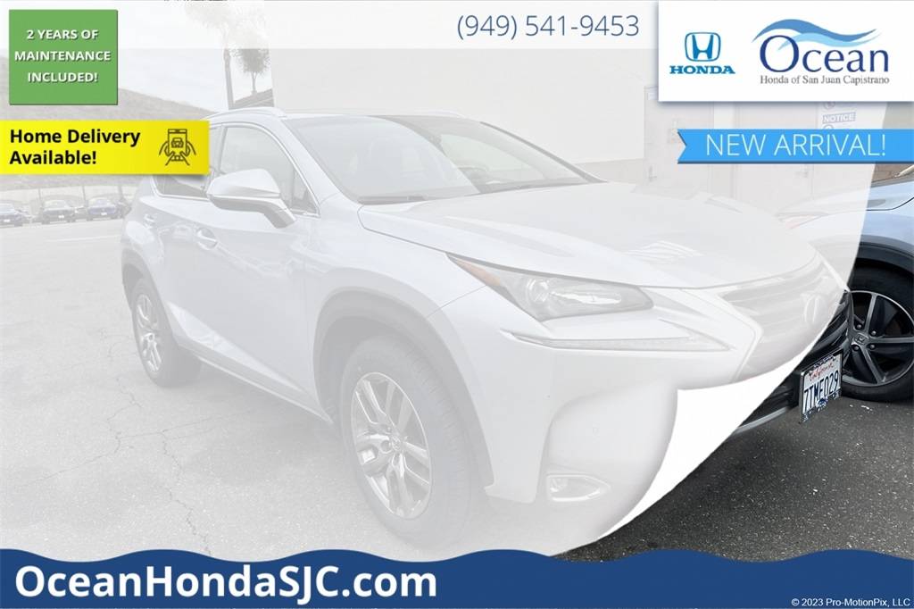 2016 Lexus NX NX 200t — SUV — 47,043 mi — San Juan Capistrano, CA