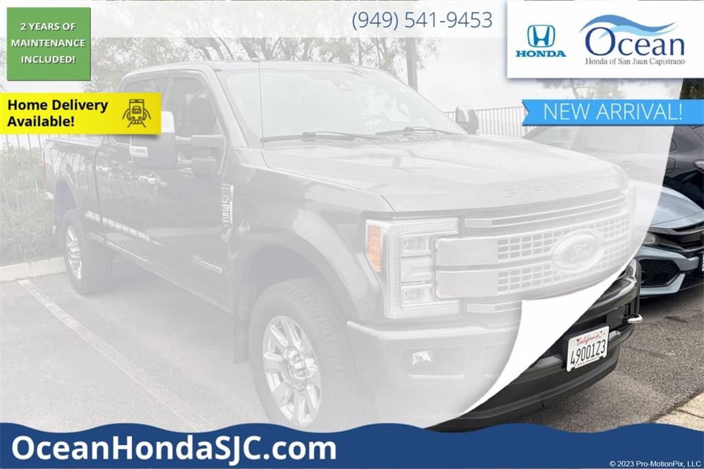 2018 Ford Super Duty F-350 Platinum — Pickup Truck — 67,918 mi — San Juan Capistrano, CA