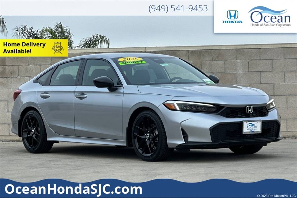 2025 Honda Civic Sport — Sedan — 1,888 mi — San Juan Capistrano, CA