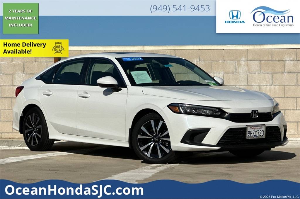 2023 Honda Civic EX — Sedan — 1,621 mi — San Juan Capistrano, CA