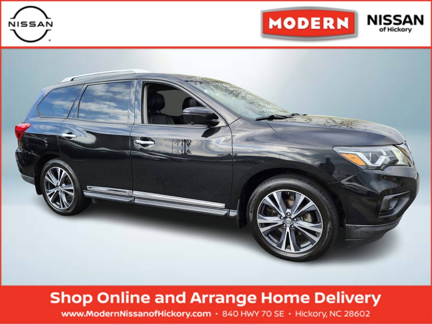2019 Nissan Pathfinder Platinum — SUV — 103,446 mi — Hickory, NC