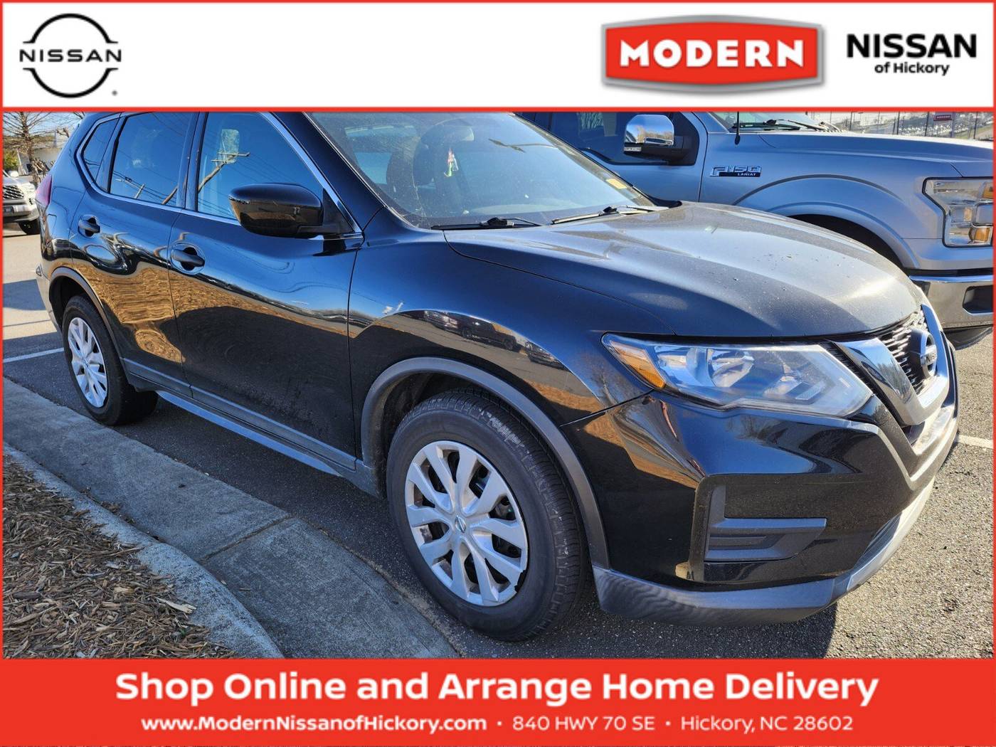 2017 Nissan Rogue S — SUV — 95,352 mi — Hickory, NC