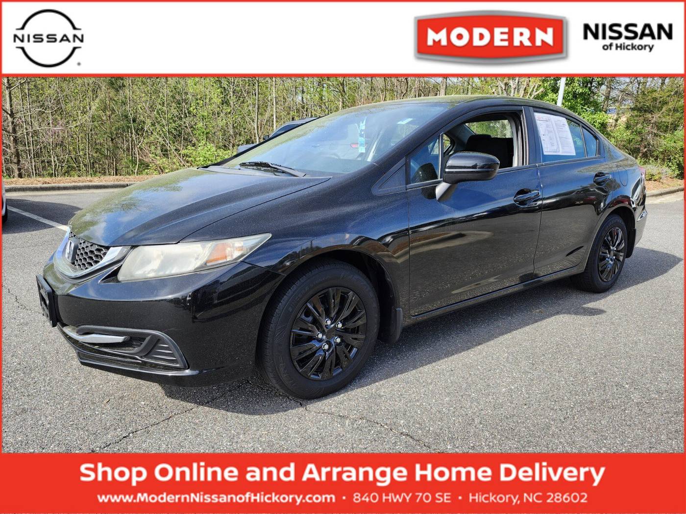 2014 Honda Civic LX — Sedan — 128,264 mi — Hickory, NC