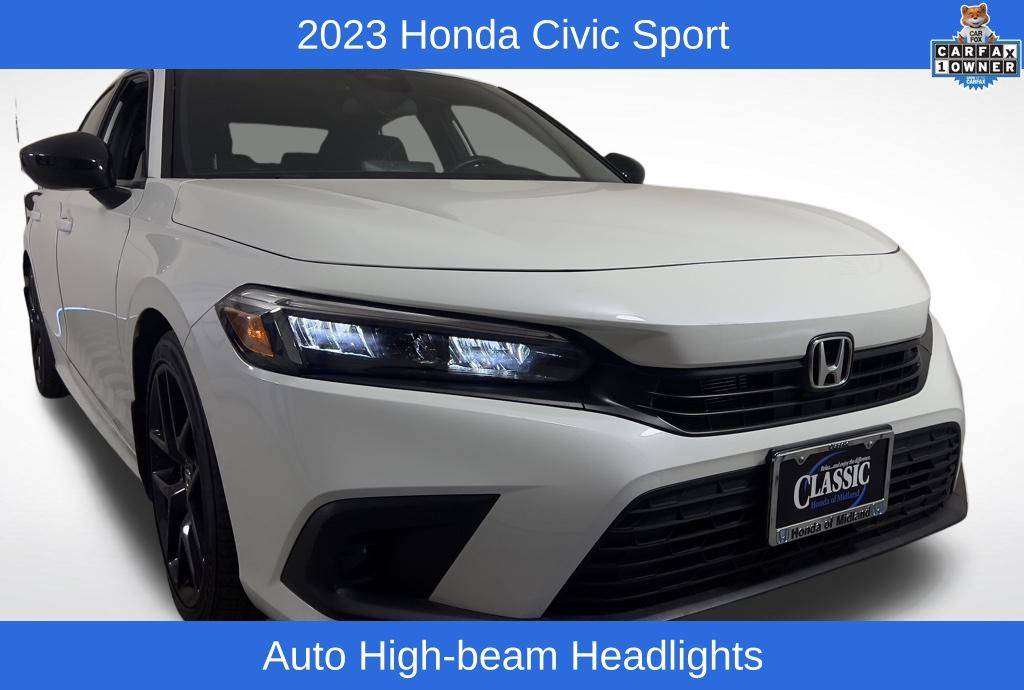 2023 Honda Civic Sport — Sedan — 10,665 mi — Midland, TX