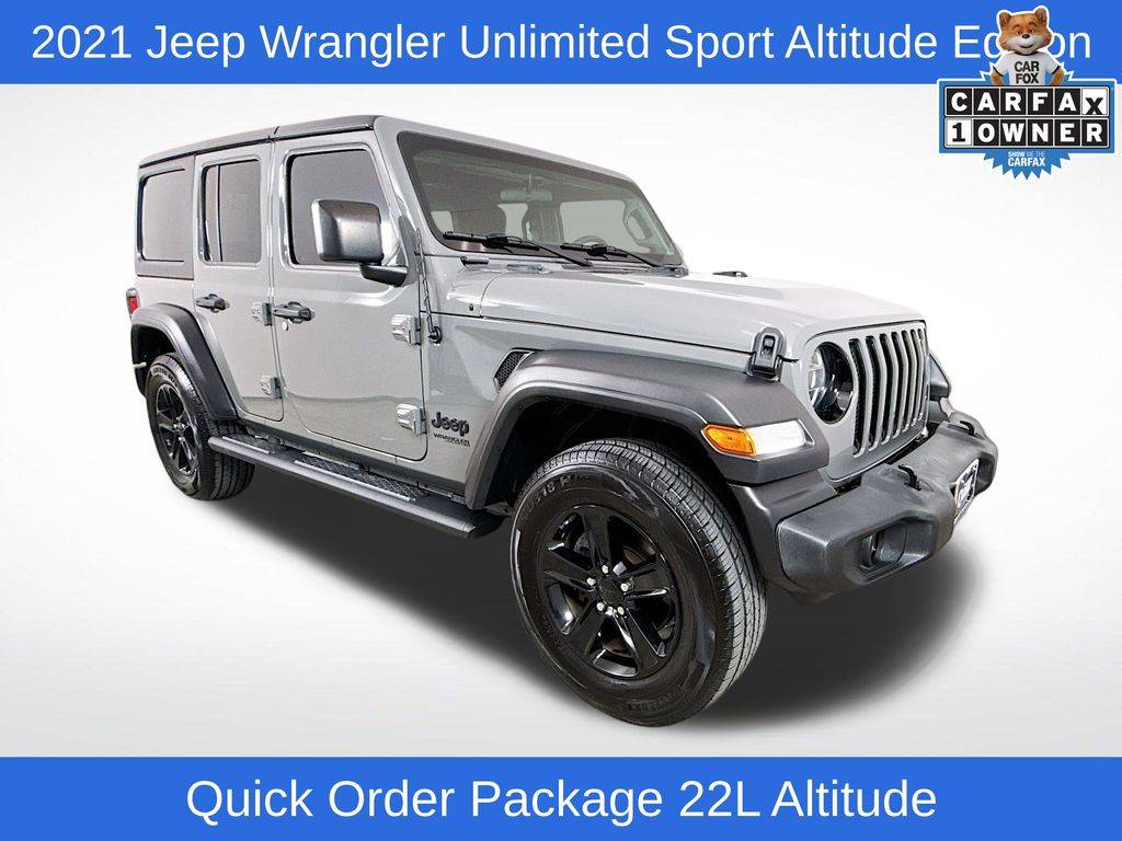 2021 Jeep Wrangler Sport Altitude — SUV — 43,773 mi — Midland, TX