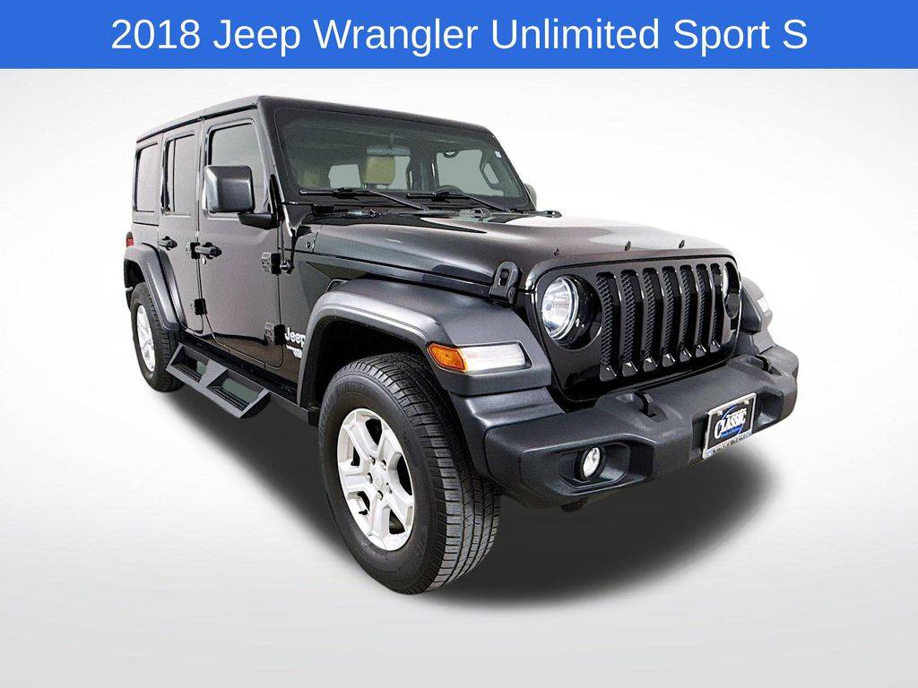 2018 Jeep Wrangler Sport S — SUV — 100,440 mi — Midland, TX