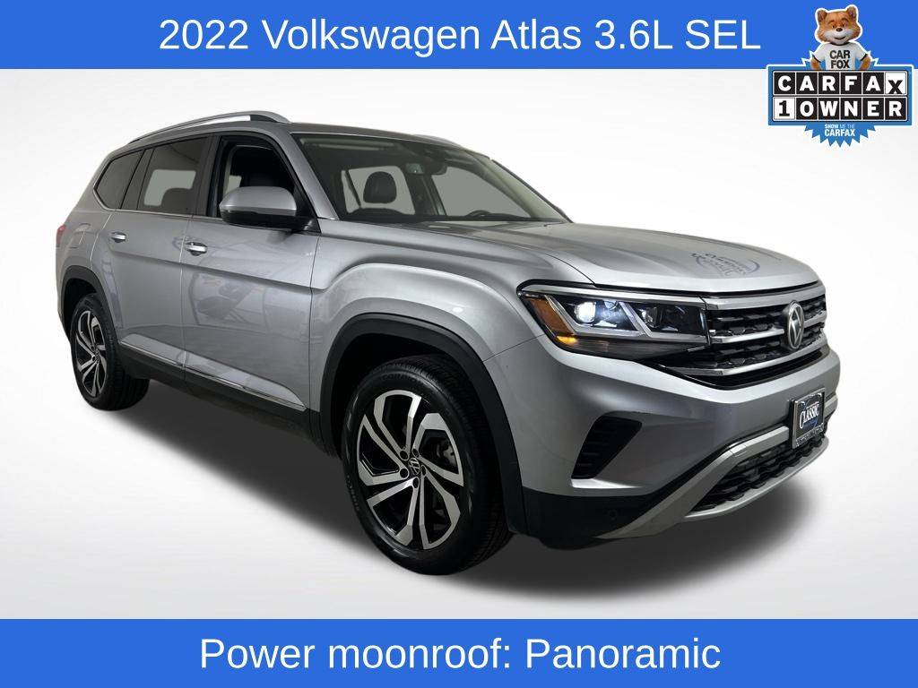 2022 Volkswagen Atlas SEL — SUV — 27,565 mi — Midland, TX