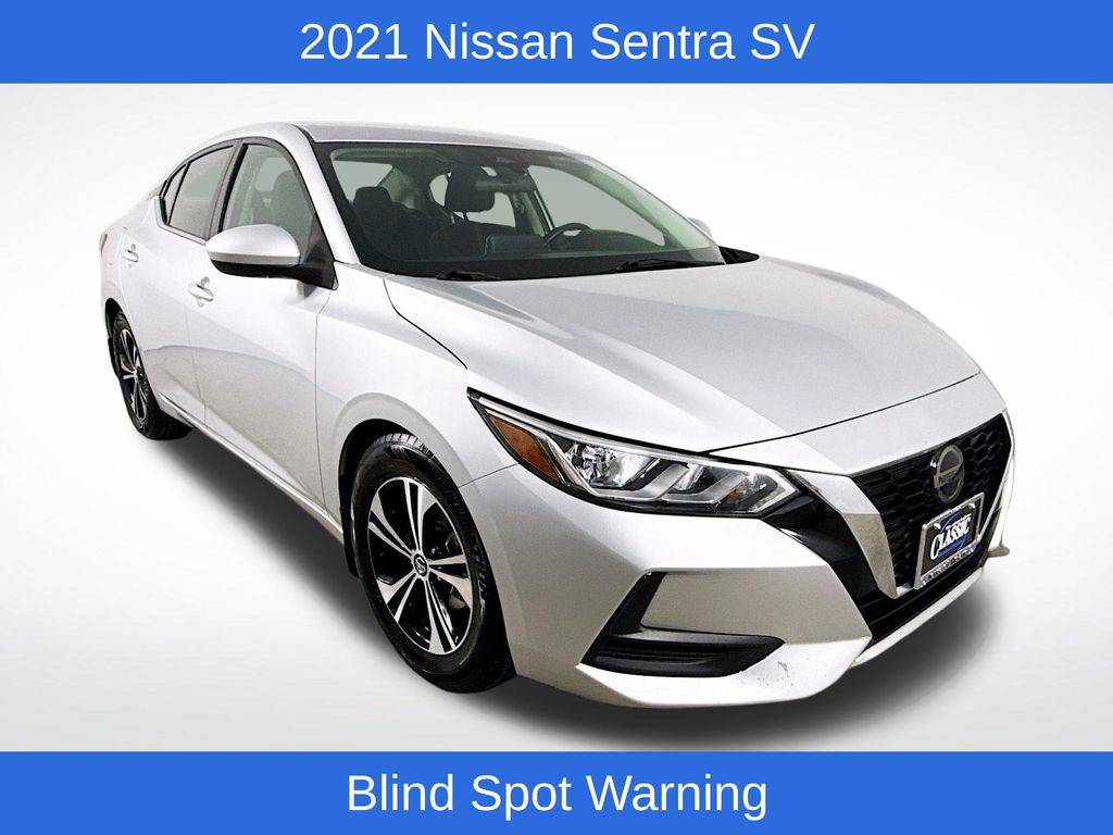 2021 Nissan Sentra SV — Sedan — 46,885 mi — Midland, TX
