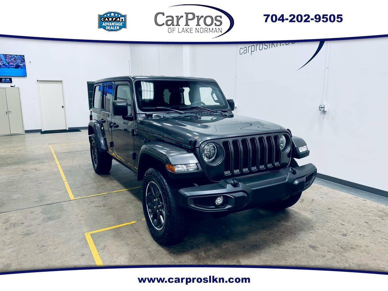 2021 Jeep Wrangler 80th Anniversary — SUV — 33,369 mi — Mooresville, NC