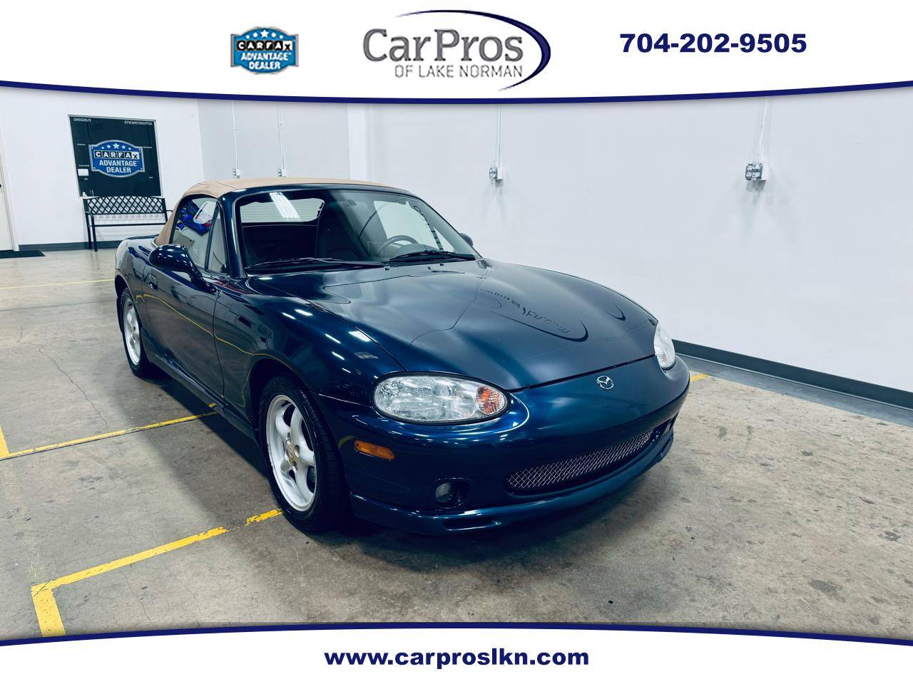 1999 Mazda MX-5 Miata Base — Convertible — 65,258 mi — Mooresville, NC