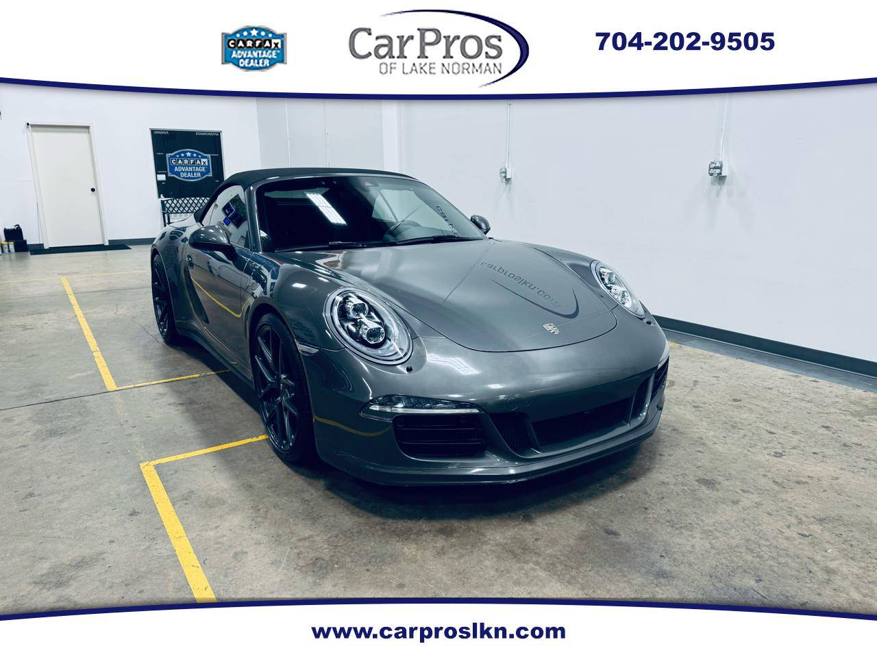 2015 Porsche 911 Carrera GTS — Convertible — 48,660 mi — Mooresville, NC