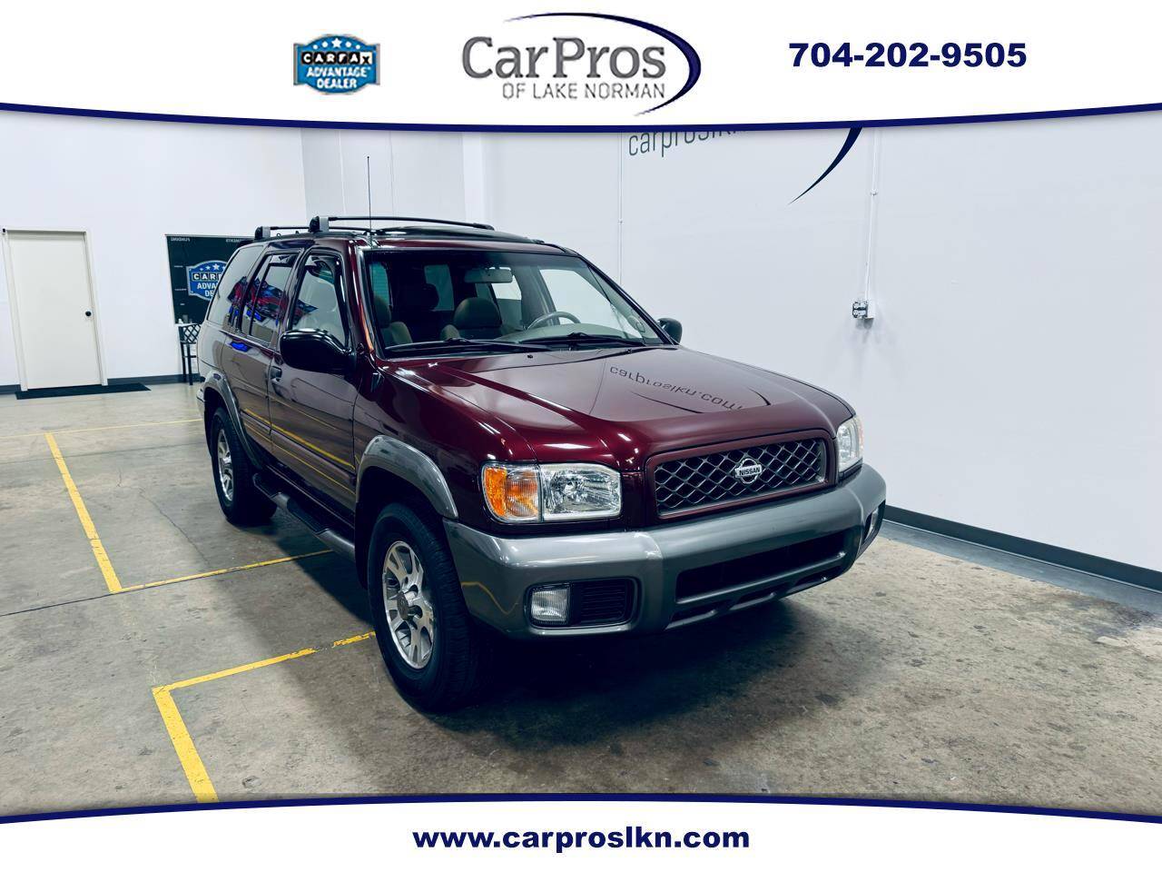 2001 Nissan Pathfinder SE — SUV — 163,356 mi — Mooresville, NC