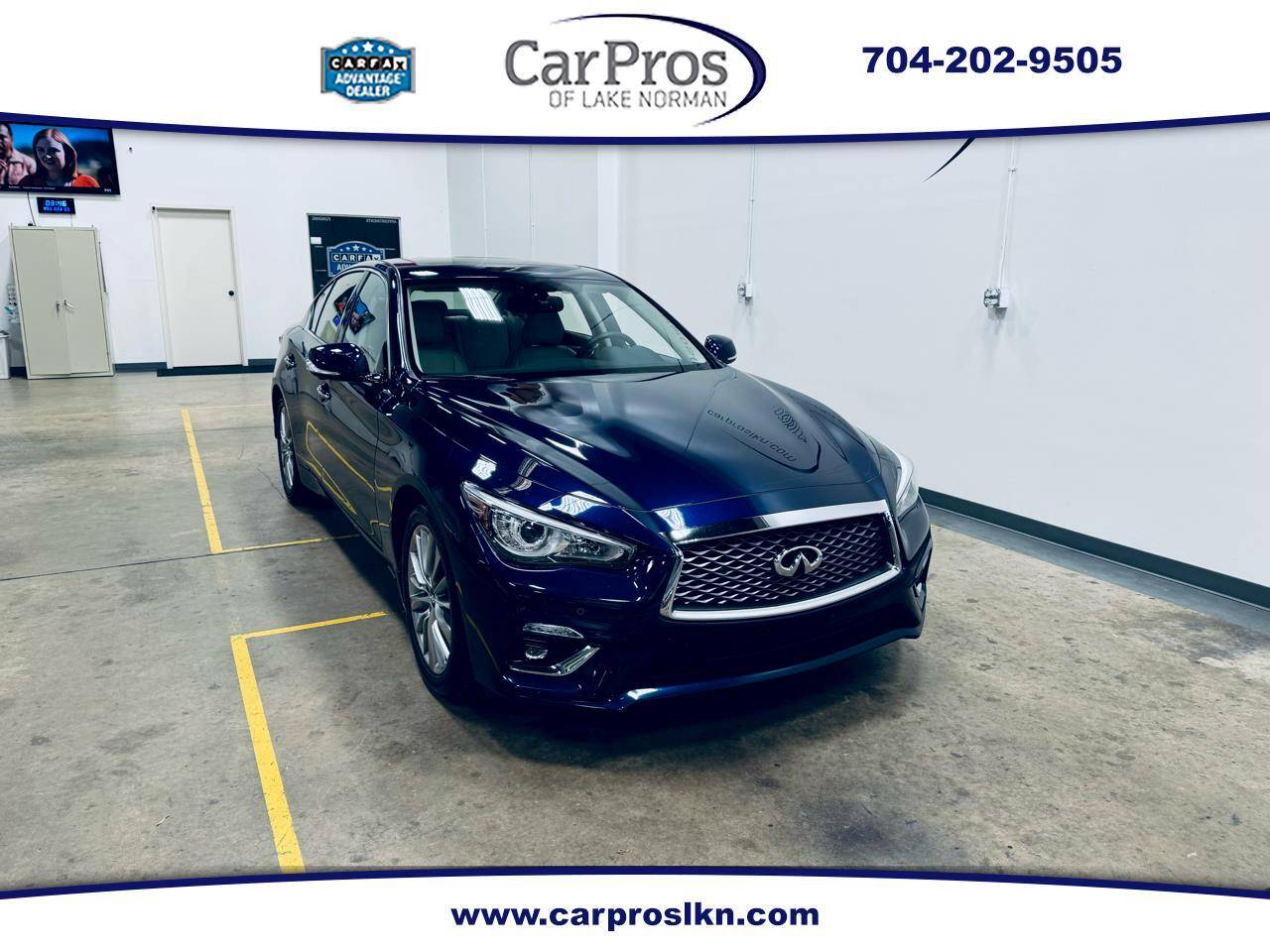 2022 INFINITI Q50 LUXE — Sedan — 33,731 mi — Mooresville, NC