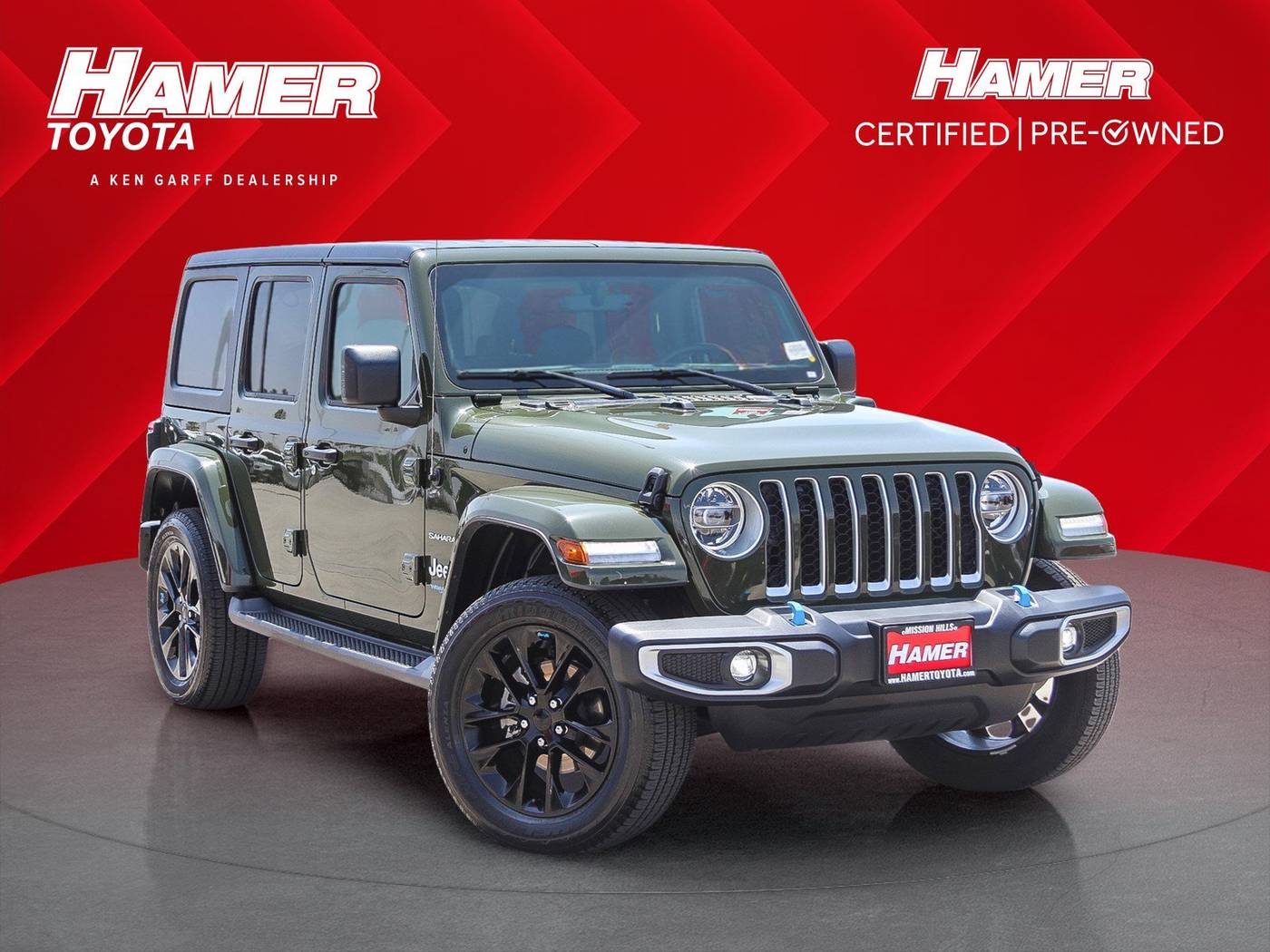 2022 Jeep Wrangler Sahara 4xe — SUV — 12,635 mi — Mission Hills, CA