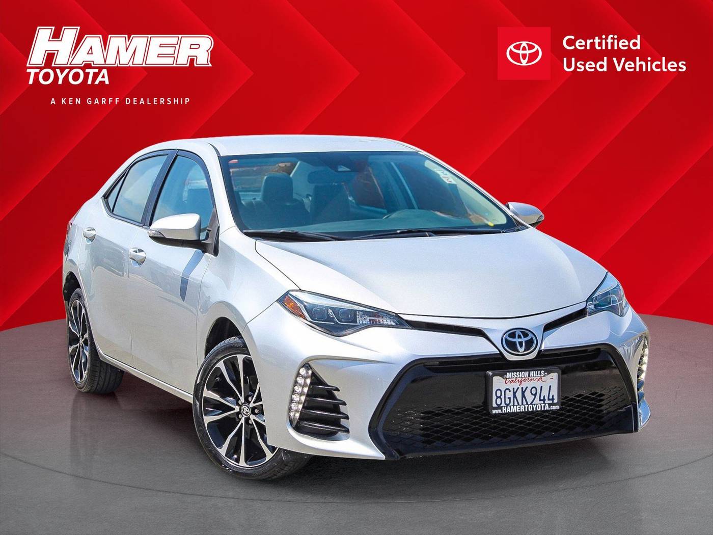 2019 Toyota Corolla SE — Sedan — 59,067 mi — Mission Hills, CA