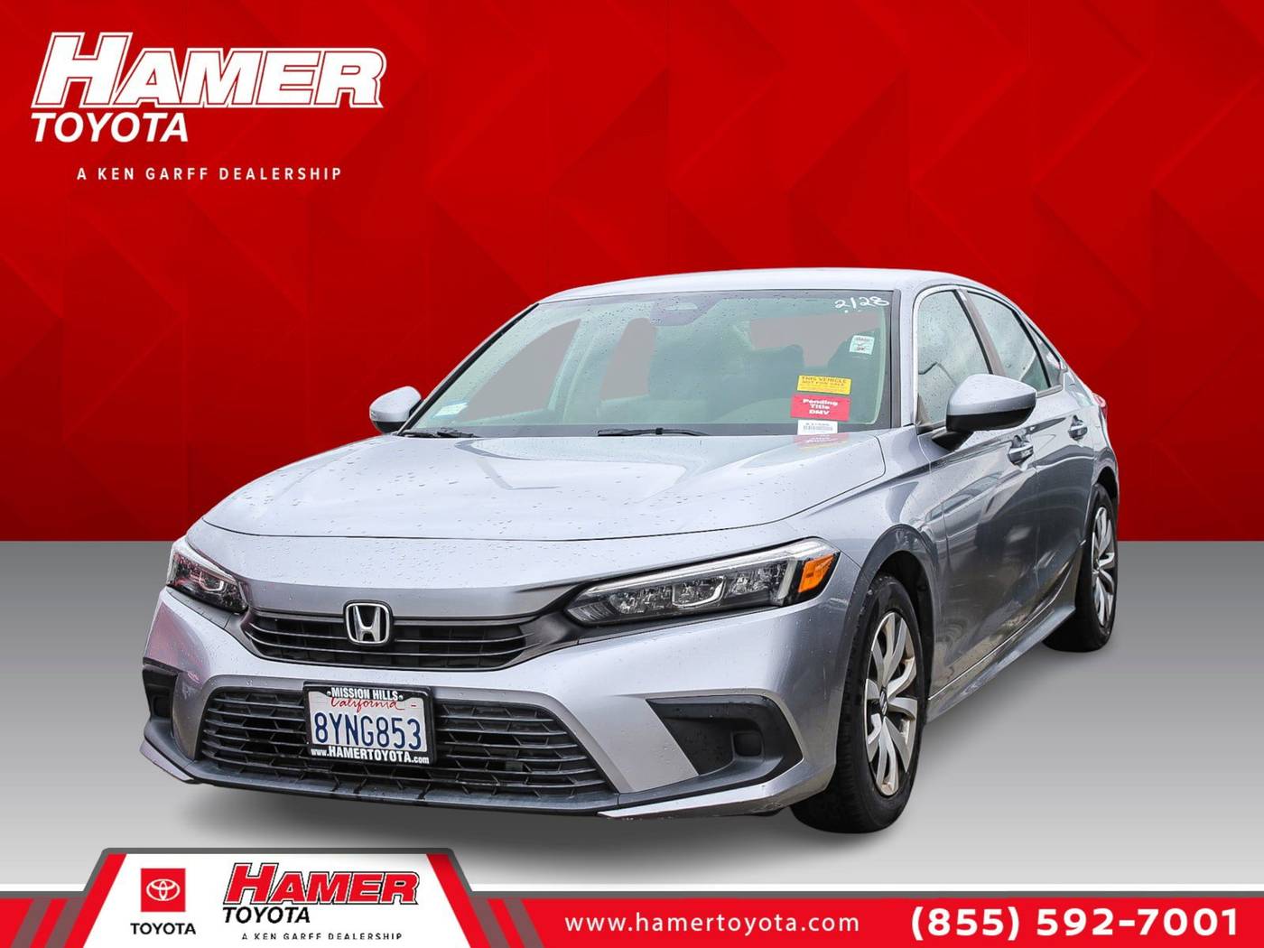 2022 Honda Civic LX — Sedan — 37,185 mi — Mission Hills, CA