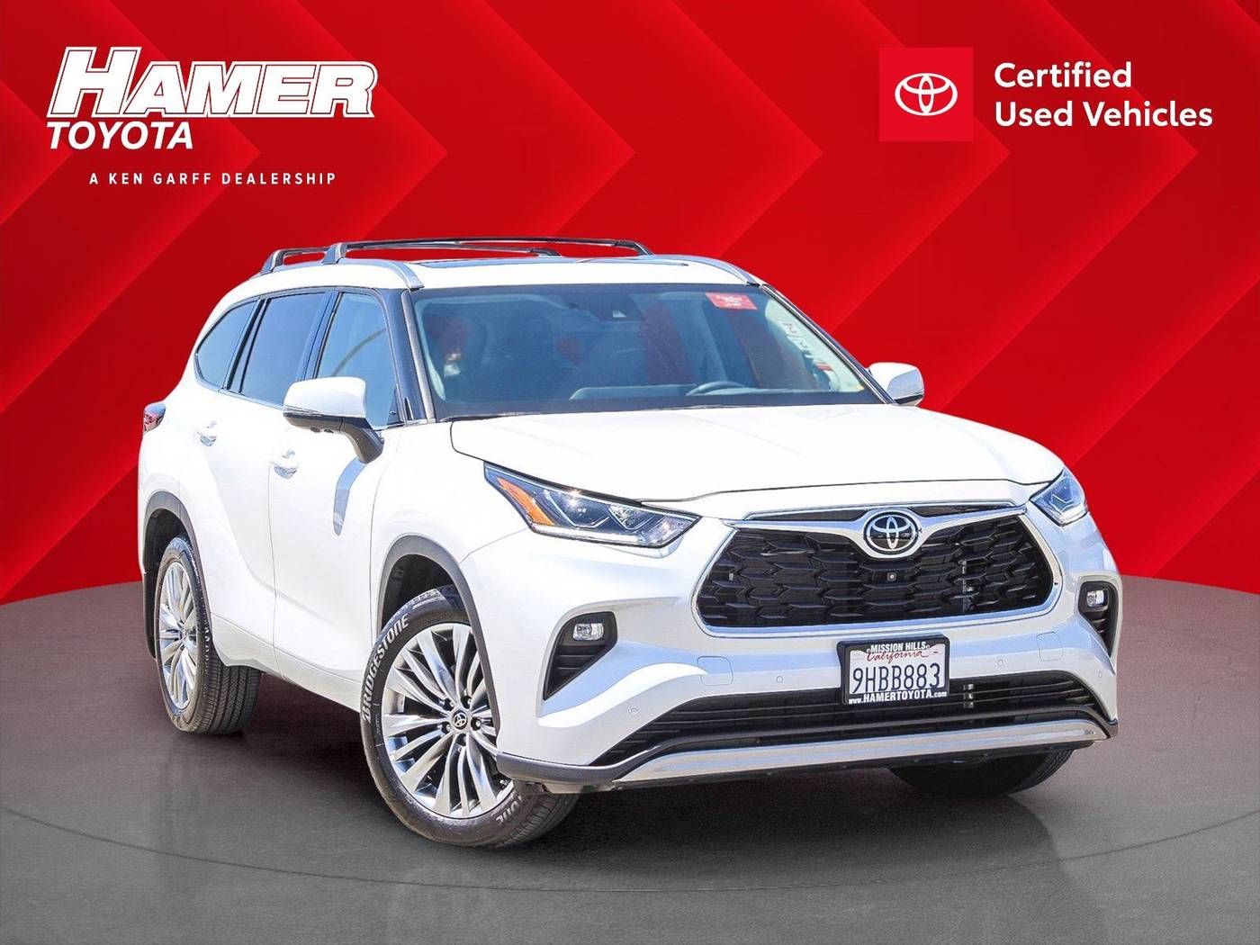 2023 Toyota Highlander Platinum — SUV — 10,319 mi — Mission Hills, CA