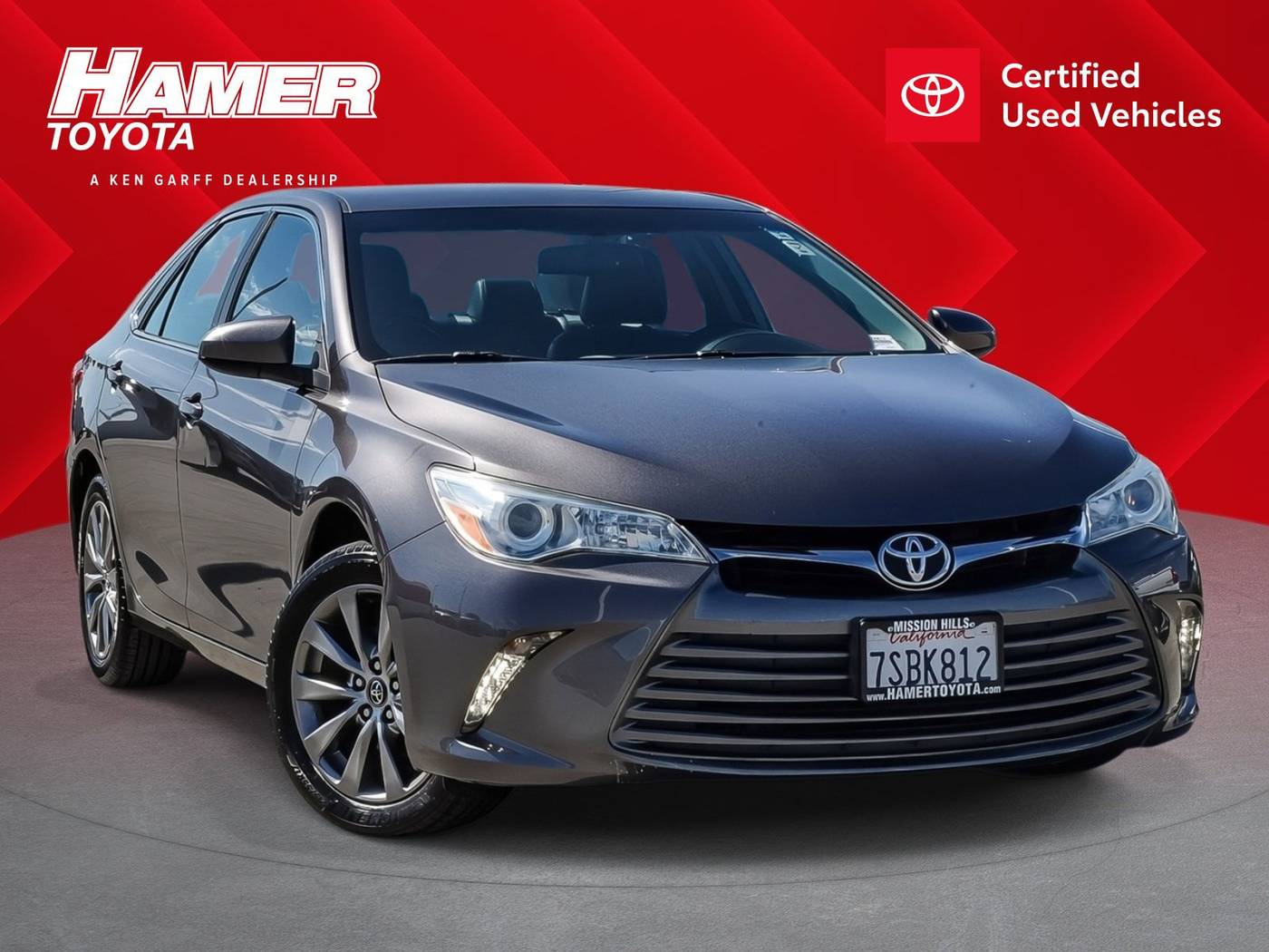 2016 Toyota Camry XLE — Sedan — 66,835 mi — Mission Hills, CA