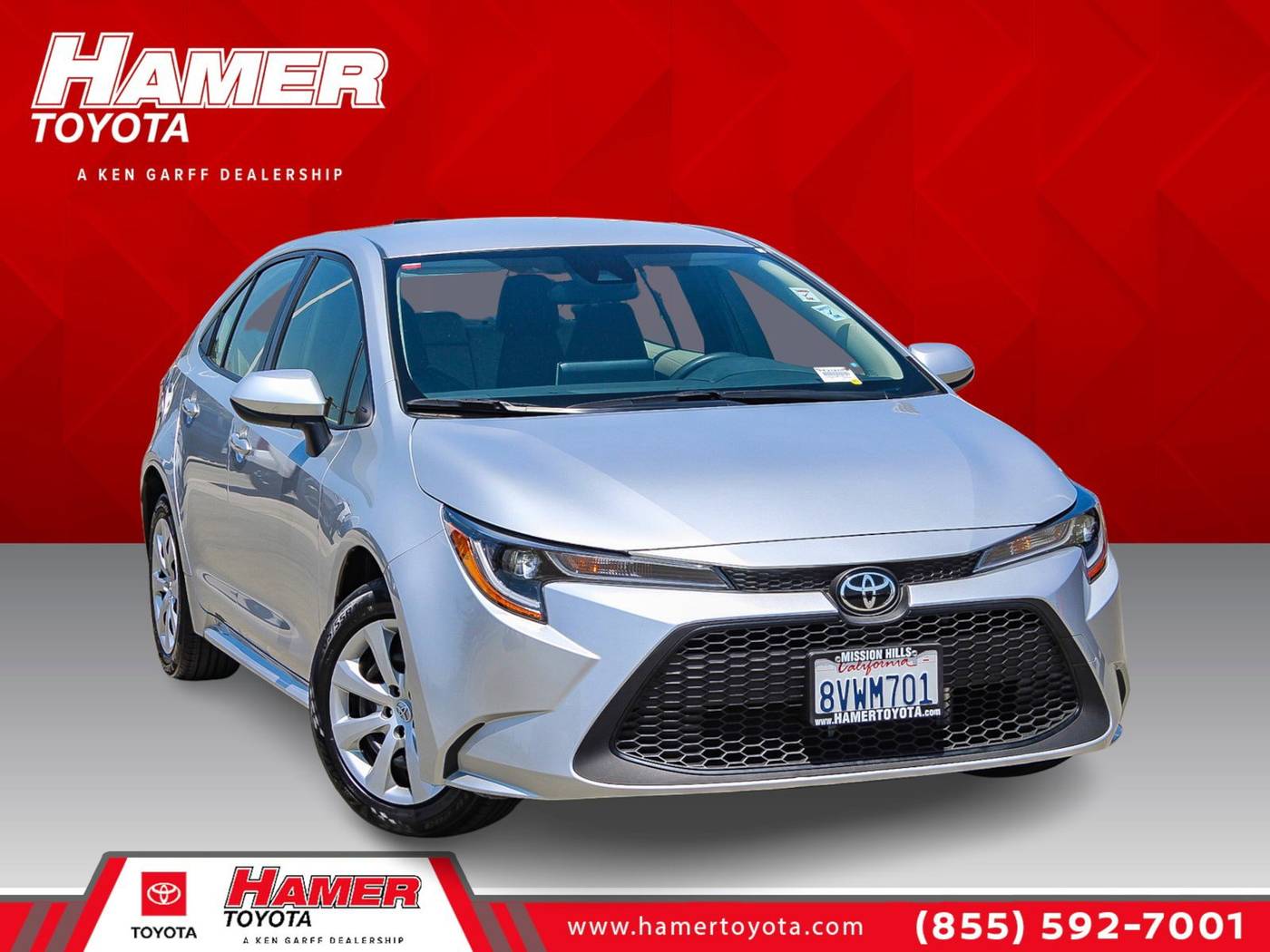 2021 Toyota Corolla LE — Sedan — 25,196 mi — Mission Hills, CA