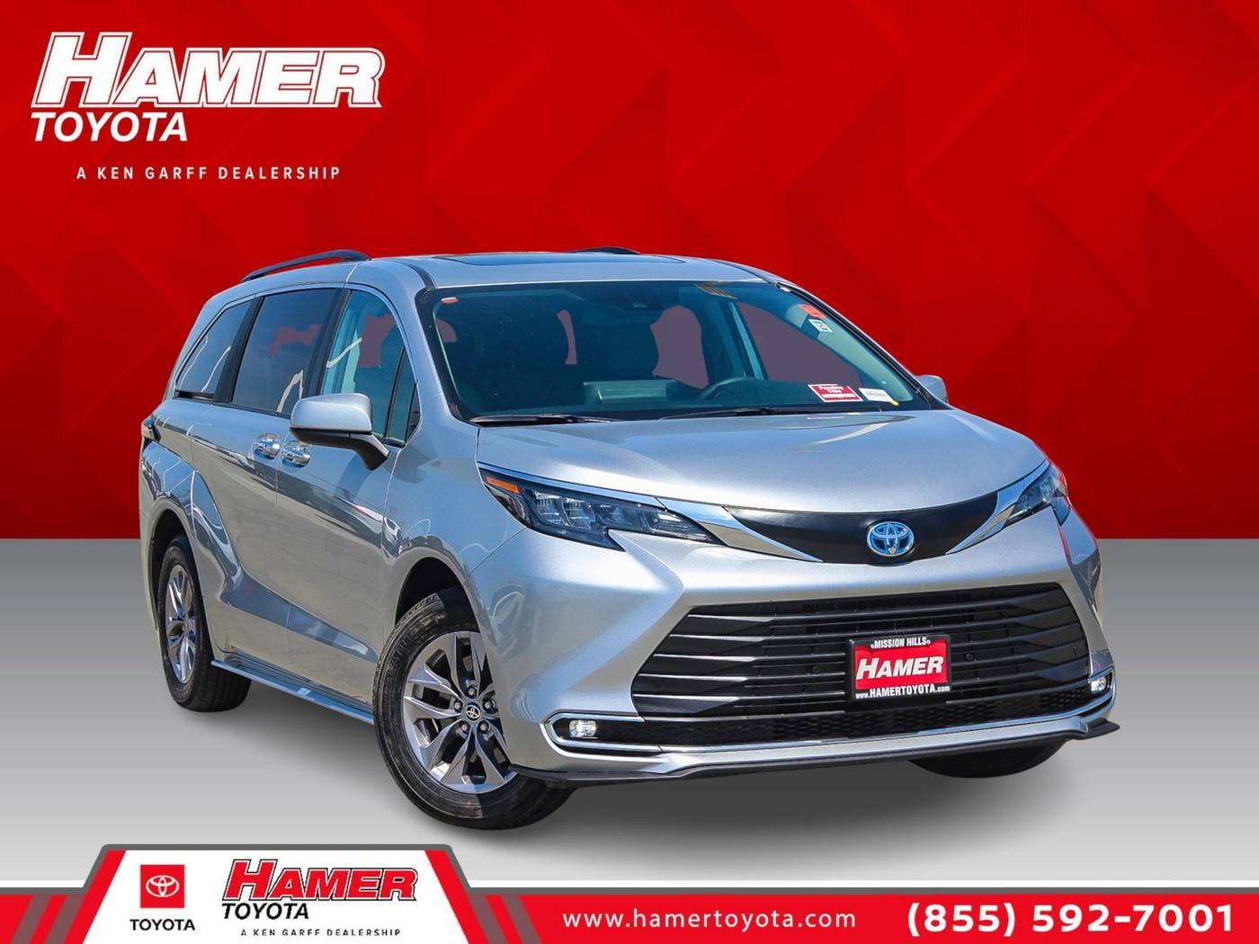 2024 Toyota Sienna XLE — Minivan — 23,063 mi — Mission Hills, CA