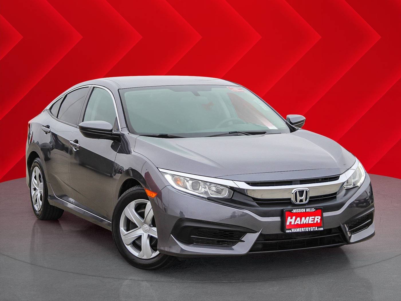 2016 Honda Civic LX — Sedan — 91,468 mi — Mission Hills, CA