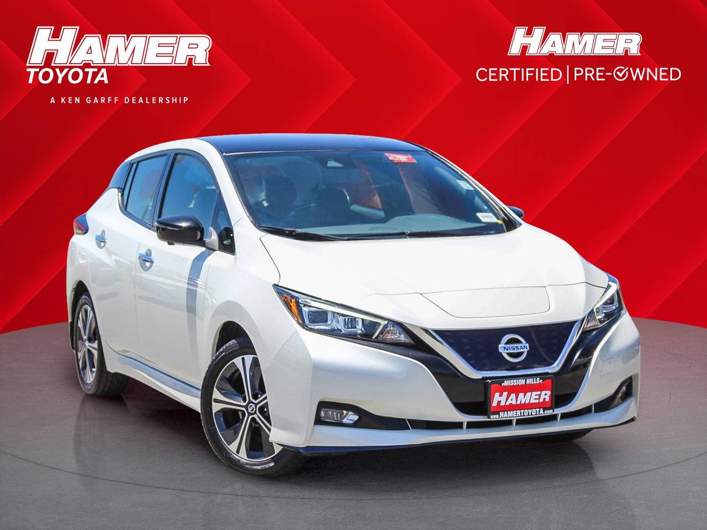 2022 Nissan LEAF SL PLUS — Hatchback — 43,902 mi — Mission Hills, CA