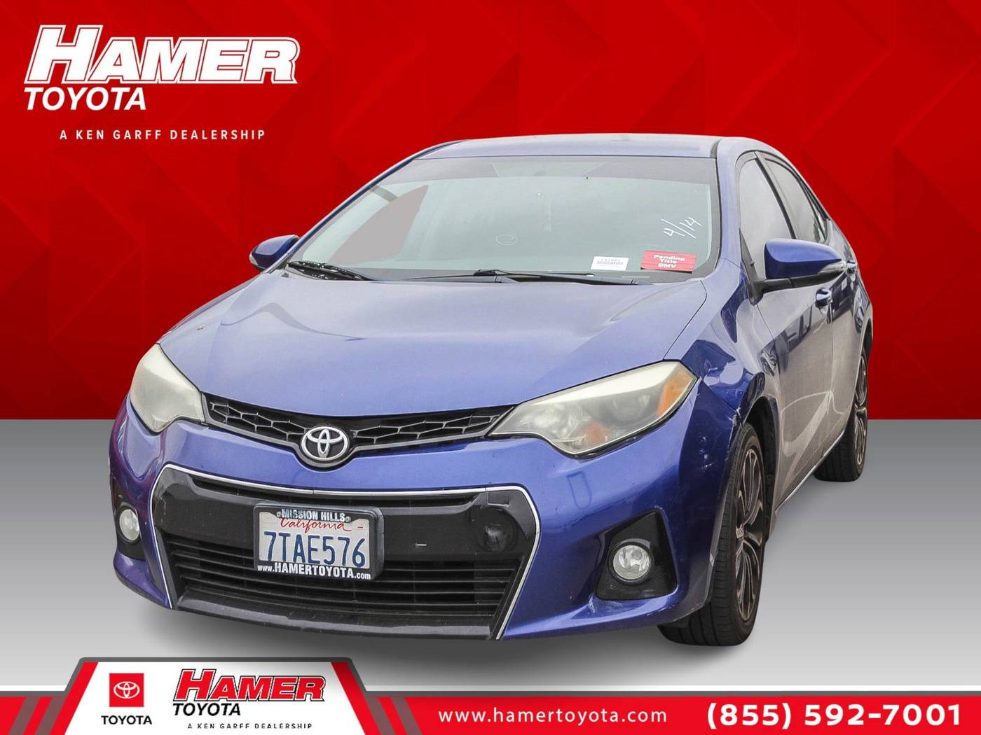 2016 Toyota Corolla S Plus — Sedan — 117,391 mi — Mission Hills, CA