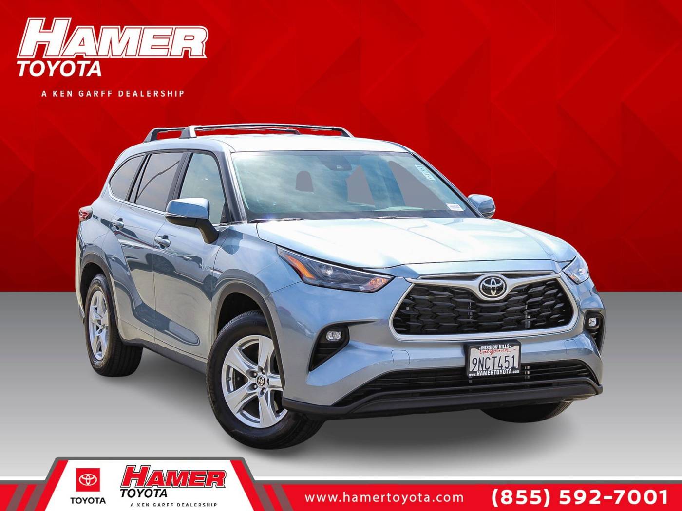 2024 Toyota Highlander LE — SUV — 8,654 mi — Mission Hills, CA