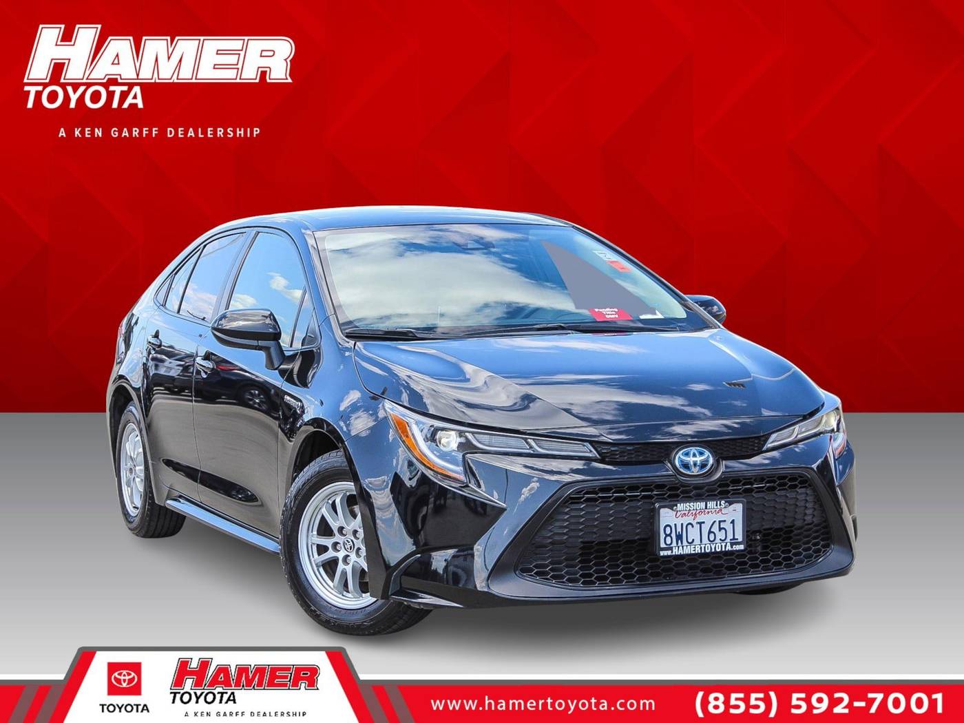 2021 Toyota Corolla Hybrid LE — Sedan — 87,556 mi — Mission Hills, CA