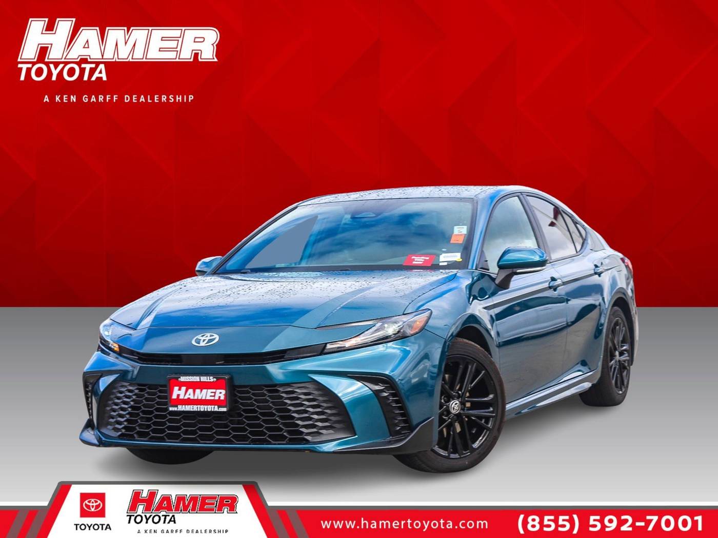 2025 Toyota Camry SE — Sedan — 10,612 mi — Mission Hills, CA
