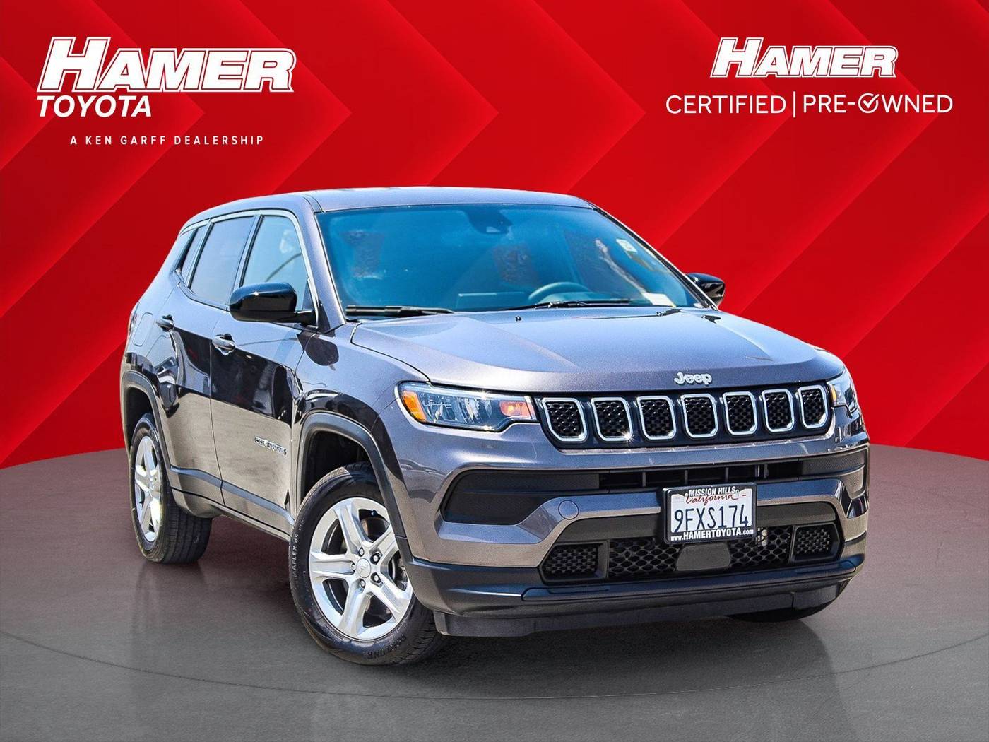 2023 Jeep Compass Sport — SUV — 46,189 mi — Mission Hills, CA