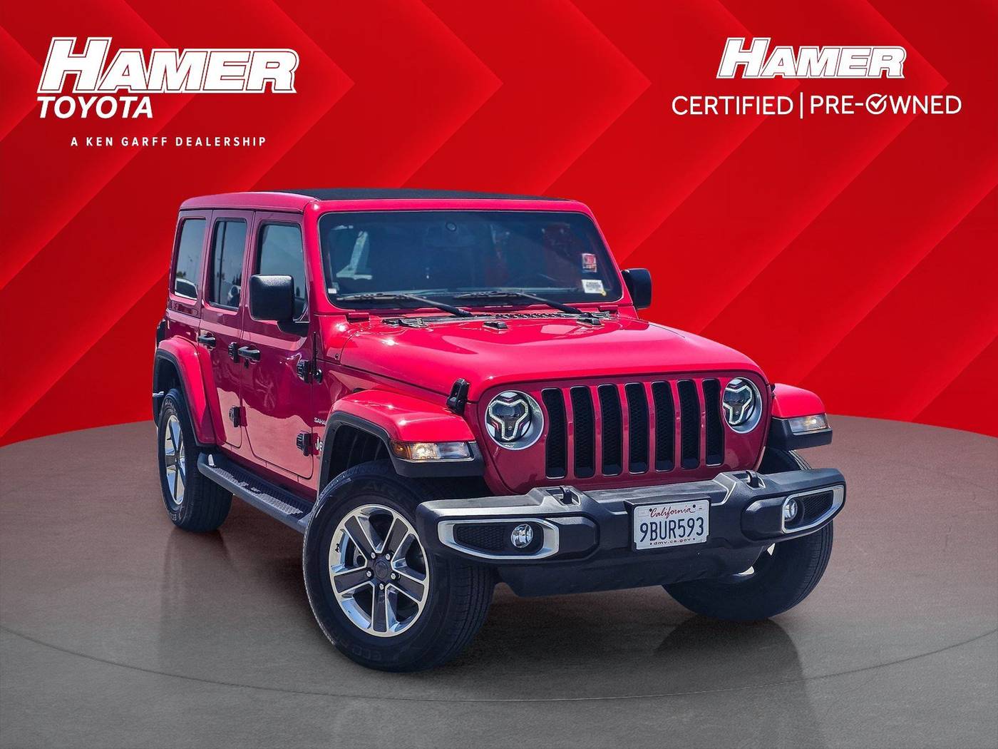 2022 Jeep Wrangler Sahara — SUV — 44,323 mi — Mission Hills, CA