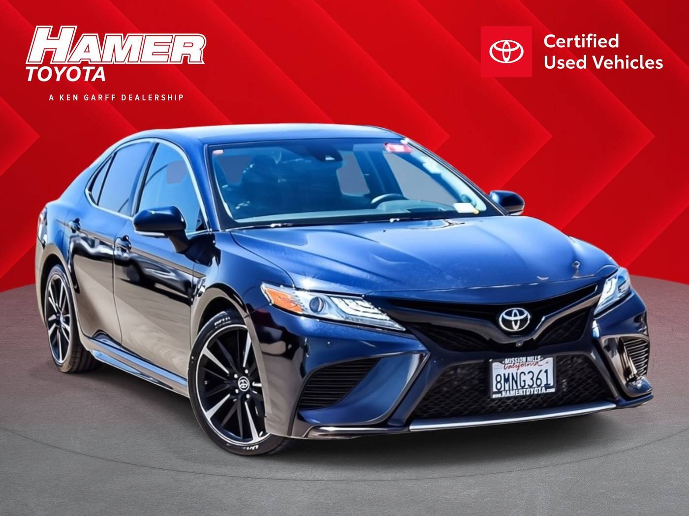 2019 Toyota Camry XSE V6 — Sedan — 66,050 mi — Mission Hills, CA