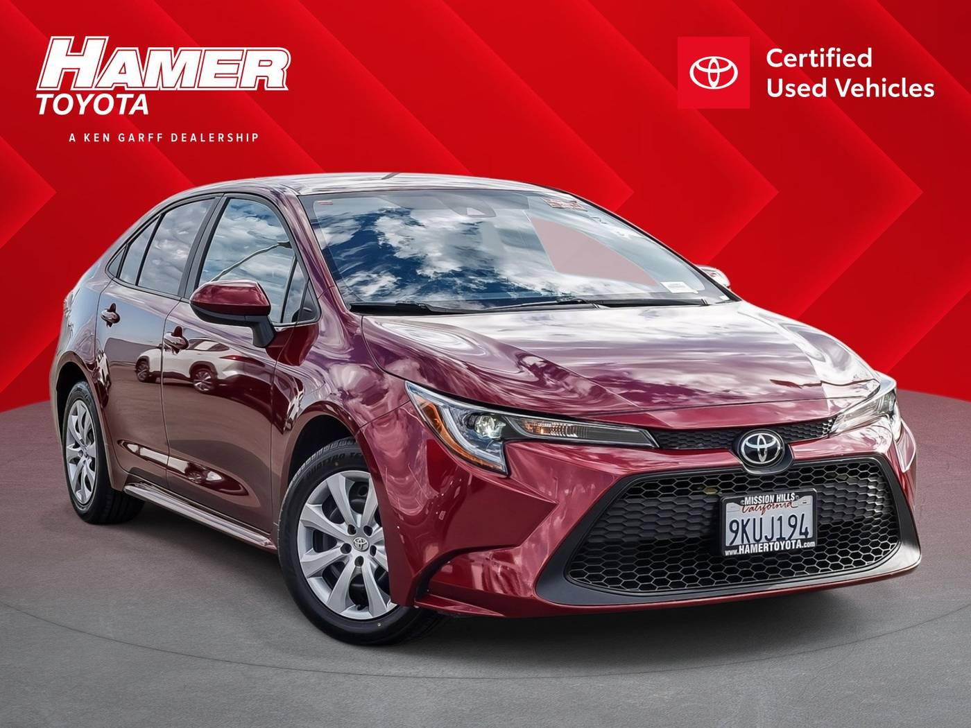 2022 Toyota Corolla LE — Sedan — 38,076 mi — Mission Hills, CA