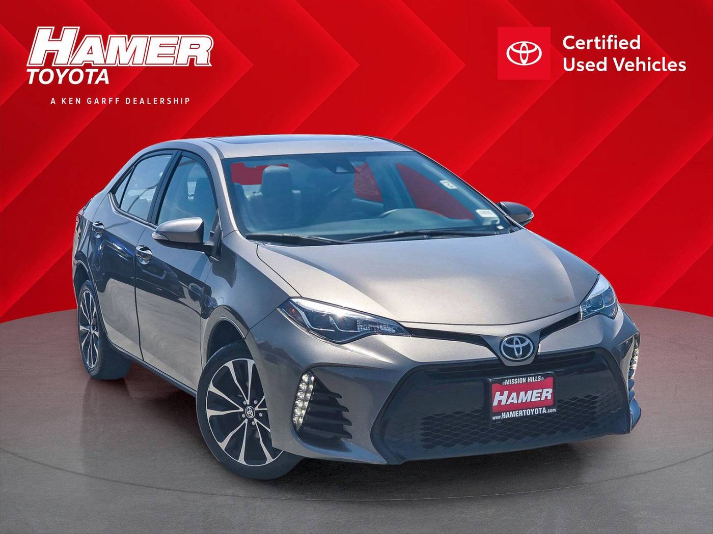 2017 Toyota Corolla SE — Sedan — 93,431 mi — Mission Hills, CA