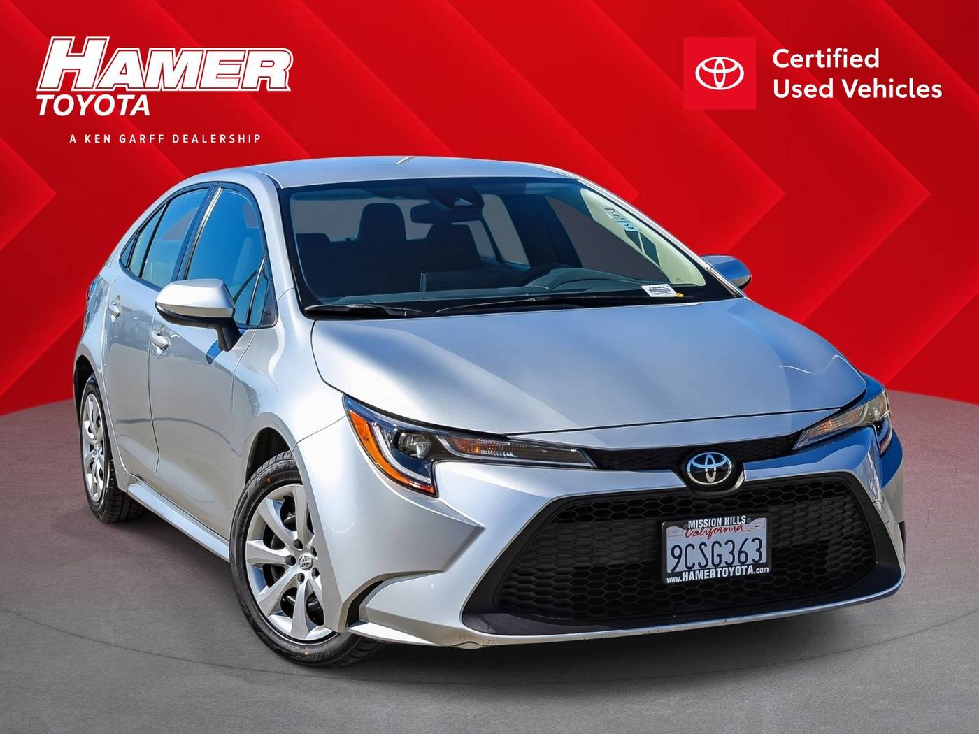 2022 Toyota Corolla LE — Sedan — 42,570 mi — Mission Hills, CA