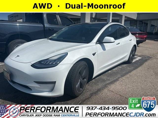 2020 Tesla Model 3 Long Range — Sedan — 65,615 mi — Centerville, OH