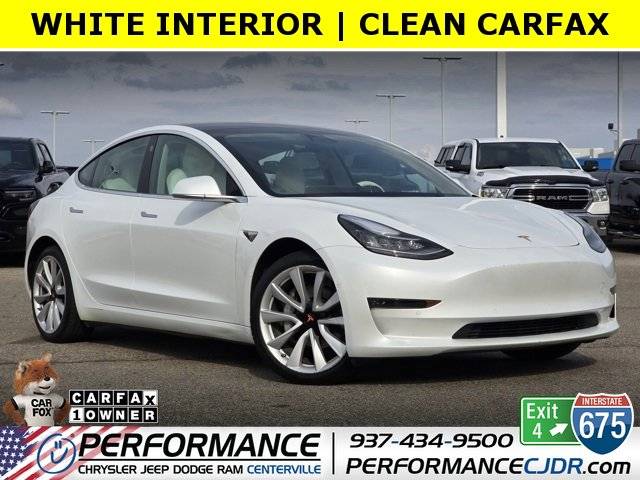 2019 Tesla Model 3 Long Range — Sedan — 75,595 mi — Centerville, OH
