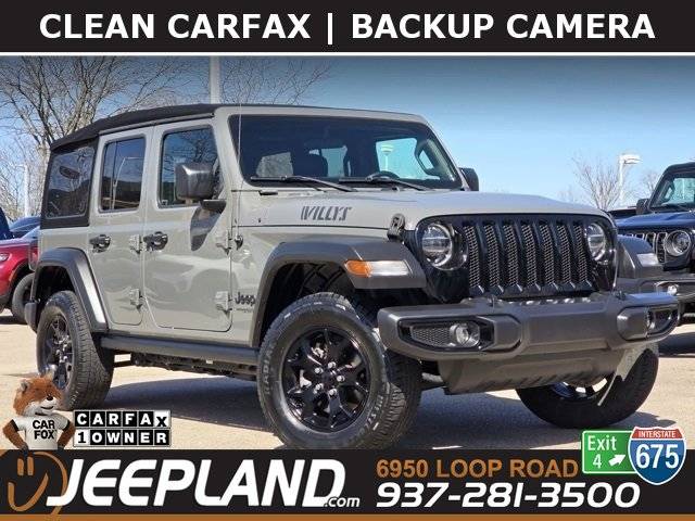 2021 Jeep Wrangler Willys — SUV — 42,567 mi — Centerville, OH