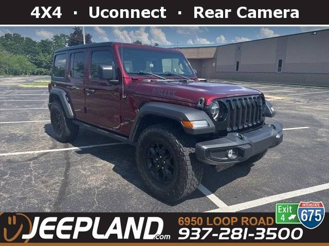 2021 Jeep Wrangler Willys — SUV — 83,082 mi — Centerville, OH