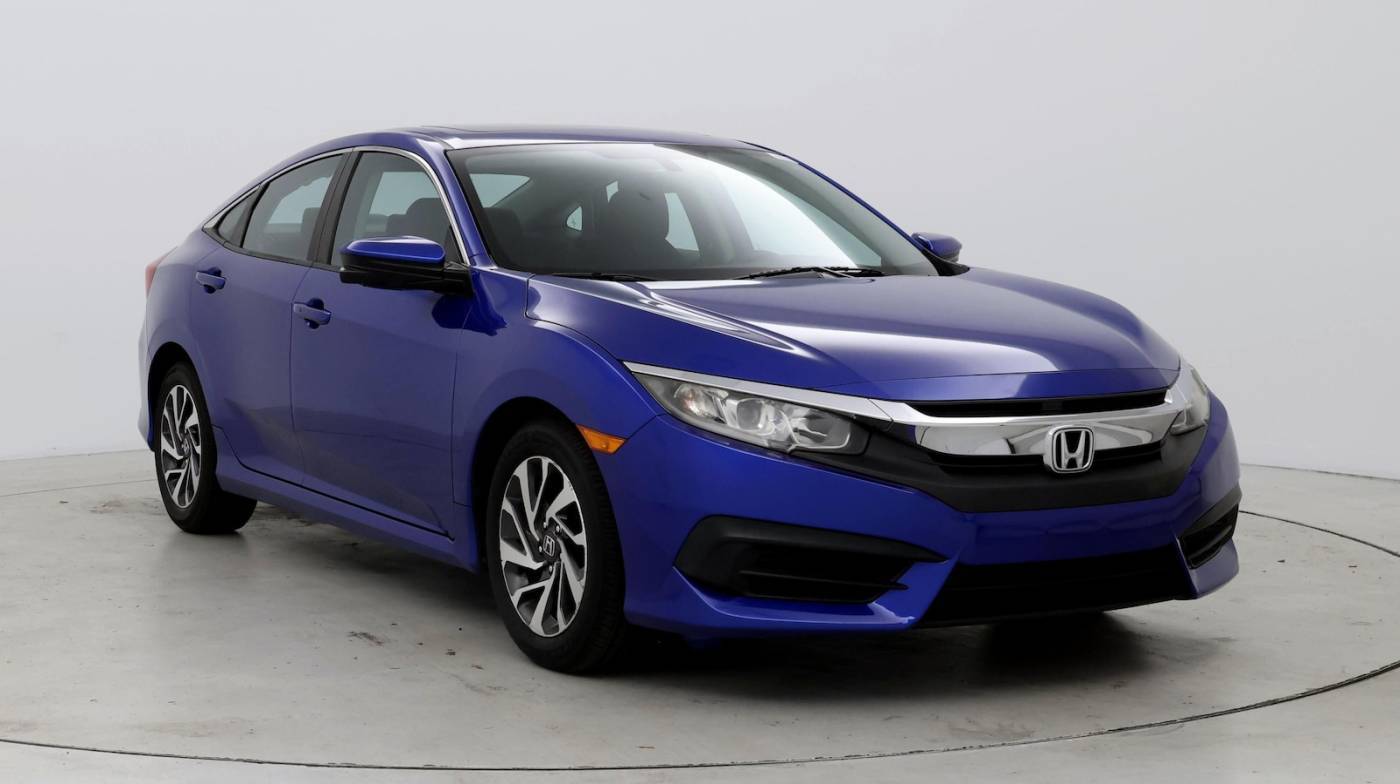 2016 Honda Civic EX — Sedan — 48,866 mi — Danvers, MA