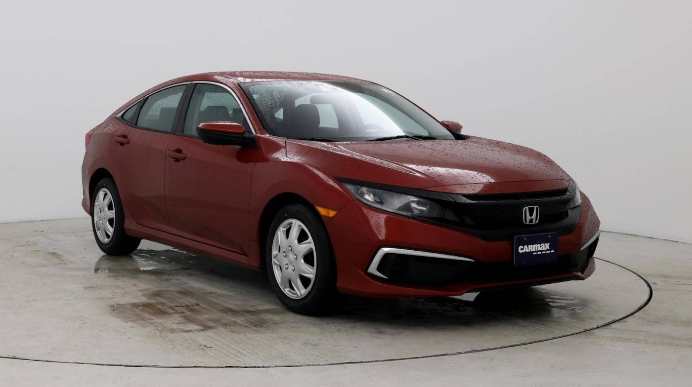 2020 Honda Civic LX — Sedan — 76,207 mi — Danvers, MA