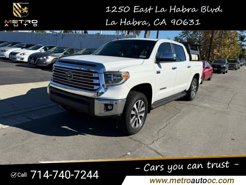 2018 Toyota Tundra Limited — Pickup Truck — 116,832 mi — La Habra, CA